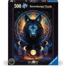 Ravensburger 500P Puzzle Parlayan Kurt, Yapboz