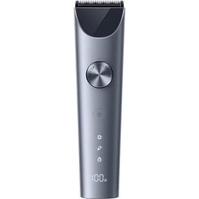 Xıaomı Saç Kesme Makinesi 2 Titanyum Alaşımlı Bıçak Çift Kaplamalı Siyah Kesme Kafası Erkekler Sideburns Elektrikli Tıraş Makinesi Kablosuz Saç Kesme Düzeltici Berber Kesici, Ipx7 Su Geçirmez, 3 Saat