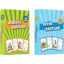 Atasözü ve Deyim Kartları 2 Kutu Set