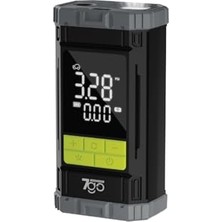7A6 Turbo Boost Şarjlı Hava Pompası – 150 Psı Taşınabilir Lastik Şişirme Kompresörü 4000MAH Powerbank & Blower