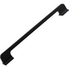 Afra Metal Mat Siyah Kulp 224 mm 22.4 cm Mobilya Çekmece Mutfak Dolabı Dolap Kapak Kulp Kulb Kulpu