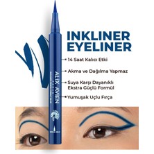 Alıx Avıen Uzun Süre Kalıcı, Suya Dayanıklı ve Yumuşak Uçlu Lacivert Göz Kalemi - Inkliner Eyeliner Cobalt Blue