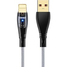 Schitec 6A 120W Usba To Lightning 1metre Hızlı Data ve Şarj Kablosu Beyaz YK233B