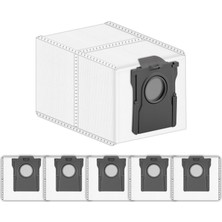 (6 Adet) X40 Ultra Yedek Elektrikli Süpürge Torbası Dreame X40/ X40 Pro/ X40 Ultra/ X50 Ultra/mova E30 Ultra/ X30 Pro Ultra/ X30 Pro Plus/ L10S Pro Ultra/ L10S Ultra Gen 2/ X50 Ultra Complete/ L40