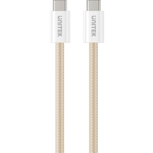 100W Hızlı Şarj Manyetik Usb-C Kablosu Unıtek