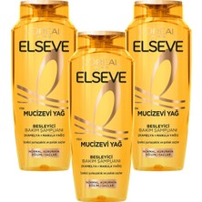 L’oréal Paris Elseve Glycolic Gloss Parlaklık Veren Bakım Şampuanı 300 ml 3’lü Set