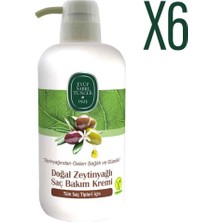 Eyüp Sabri Tuncer Doğal Zeytinyağlı Saç Kremi 600 ml x 6
