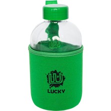 Biggdesign Moods Up Lucky Neopren Kılıflı Cam Matara 600 ml