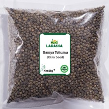 Laraska Bamya Tohumu 1kg - Okra Seed 1kg