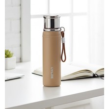 Trendmiya Çelik Termos 700 Ml, Kahverengi