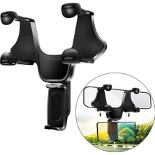 Coverzone Araç Dikiz Aynası U203 Universal 4.0-6.2 Inch Telefon Tutucu