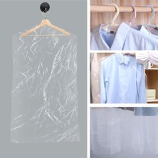 Şeffaf Elbise Koruma Kılıfı -60 * 120-5 Adet, Ceket, Kazak, Tshirt Naylon Poşeti