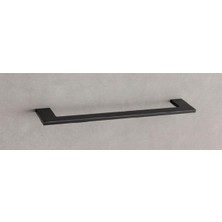 System Plaın Uzun Havluluk Siyah Renk 15X80X450 mm
