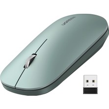 Ugreen Kablosuz Fare, 2,4 Ghz USB Bağlantısı, Maks. 4000 Dpi, 18 Ay Pil Ömrü. Pc, Mac, Dizüstü Bilgisayar, Windows 11, 10, 8.1, 7, Macos, Linux ile Uyumlu (Yeşil)