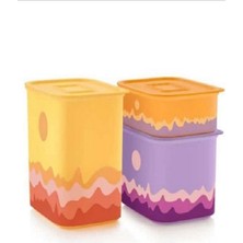 Tupperware Su Serisi Saklama Kabı Set Gündoğumu 3' Lü Set