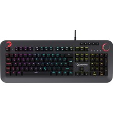 Gamepower Starscream Rgb Optik Mekanik Gaming Klavye Kırmızı Switch Almanca Q Renkli