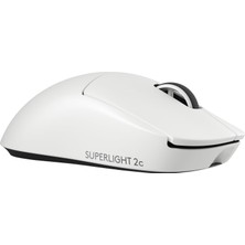 Logitech G Pro x Superlight 2c Kablosuz Oyuncu Mouse, Hafif, Hero 2 Sensör, 32.000 Dpı, Beyaz