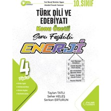 TeknoKapsül Palme Yayınları 10. Sınıf Türk Dili ve Edebiyatı Enerji Konu Özetli Soru Fasikülleri