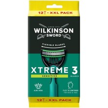 Wilkinson Sword Xtreme 3 Sensitive 12 Adet Xxl Erkek Tıraş Bıçağı- Hassas Ciltler