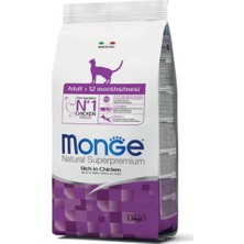 Monge Cat Daily Line Tavuklu Yetişkin Kedi Maması 1.5 kg