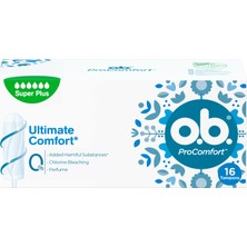 O.b. Procomfort Tampon Süper Plus, 16'lı