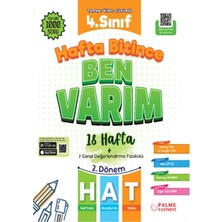 TeknoKapsül Palme Yayınları 4. Sınıf Hafta Bitince Ben Varım 2. Dönem