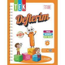 TeknoKapsül Palme Yayınları 1. Sınıf Tek Defterim