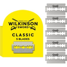 Wilkinson Sword Klasik 5'li Yaprak Tıraş Bıçağı, Yedeği