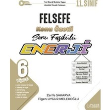TeknoKapsül Palme Yayınları 11. Sınıf Felsefe Enerji Konu Özetli Soru Fasikülü