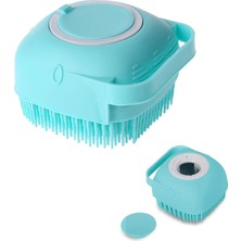 Kyrotech Silikon Banyo ve Duş Fırçası, Dahili Sabun & Şampuan Hazneli, Yumuşak Masaj Etkili, Ergonomik Kaymaz Tasarım, Çocuk, Yetişkin ve Evcil Hayvan Temizliği Için Hijyenik Duş Fırçası