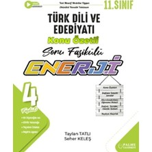 TeknoKapsül Palme Yayınları 11. Sınıf Türk Dili ve Edebiyatı Enerji Konu Özetli Soru Fasikülü