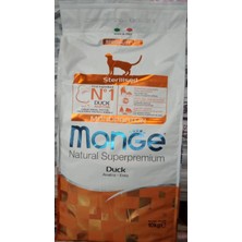 Monge Sterilised Tek Proteinli Ördekli Kısırlaştırılmış Kedi Maması 10 kg