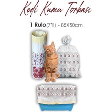 Rosie Kedi Kumu Torbası, 7 Adet 85 x 50 Cm, Büzgülü
