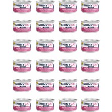 Gimcat Shinycat Jelly (Jöle Içinde) Karidesli Tavuklu Kedi Konservesi 70GR x 24 Adet
