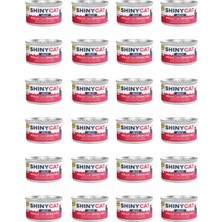 Gimcat Shinycat Jelly (Jöle Içinde) Yengeçli Tavuklu Kedi Konservesi 70GR x 24 Adet