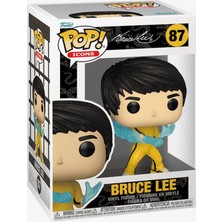 Funko Pop Bruce Lee In Yellow Jumpsuit Multicolor Figure