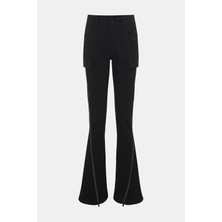 Acne Studios Acne Studıos Black Wide-Leg Trousers