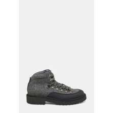 Doucal's Doucal’s Grey Melange Leather/wool Boots