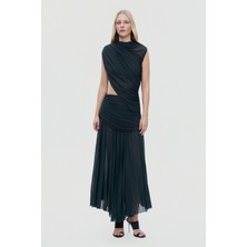 Proenza Schouler Dark Green Midi Dress
