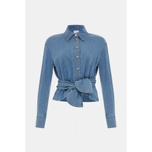 Patou Blue Long Sleeve Shirt