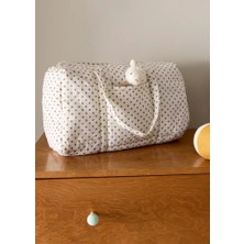 Mango Patterned %100 Cotton Baby Changing Bag