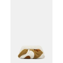 Themoire Themoıre Ecru Faux Fur Bag