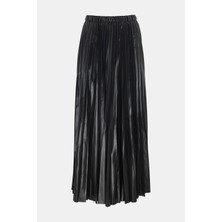 Junya Watanabe Black Pleated Skirt
