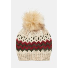 Cıntellı E Galluzzo Beige Beanie