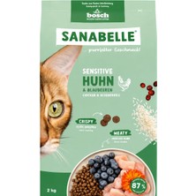 Sanabelle Sensitive Fresh Poultry Glutensiz Hassas Seçici Kedi Maması 2 kg