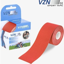 Medikalcim Sport Tape Kırmızı Renk Kinezyo Sporcu Bandı Ağrı Bandı 5 Metre x 5 cm