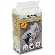 Beeztees Köpek Alt Bezi, Mükemmel Uyum, Kullan-At, Siyah, 22 Adet, Xs