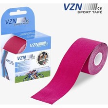 Medikalcim Sport Tape Pembe Renk Kinezyo Sporcu Bandı Ağrı Bandı 5 Metre x 5 cm