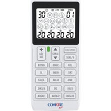 Medikalcim M101A-WH2 | 4 Kanallı 8 Pedli 60 Prog | Şarjlı | Dijital Ems & Tens | Fizik Tedavi ve Masaj | Türkçe