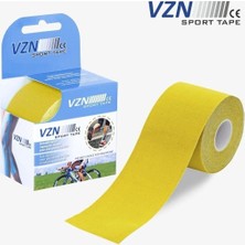 Medikalcim Sport Tape Sarı Renk Kinezyo Sporcu Bandı Ağrı Bandı 5 Metre x 5 cm